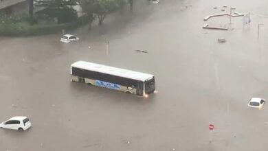 Photo of Intensas lluvias en Montevideo dejaron inundaciones y a más de 10.000 personas sin luz