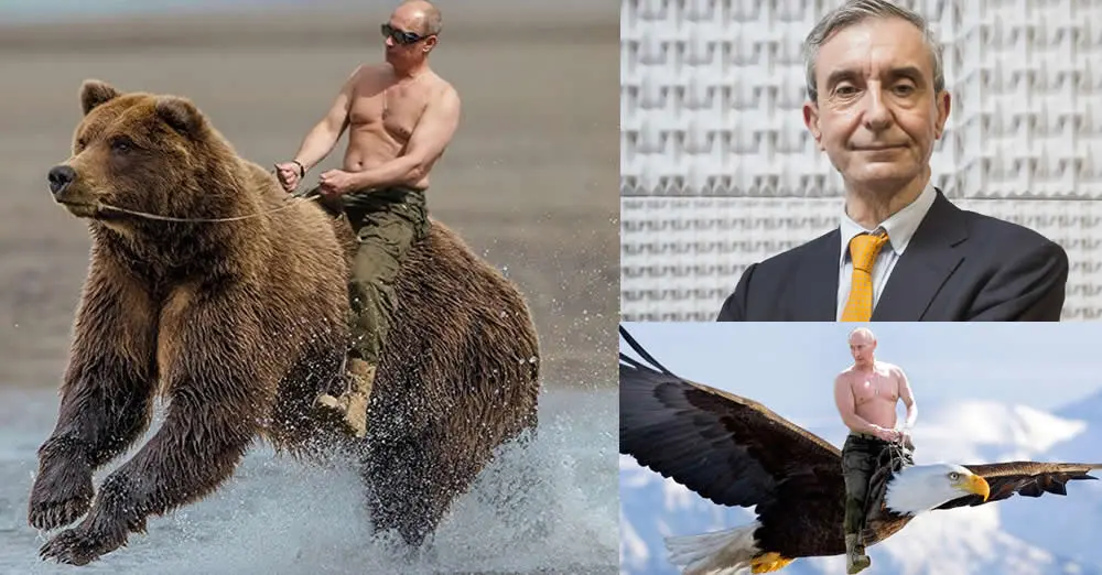 Photo of Nelson Castro afirmó que una fuente le confirmó que el oso de Putin estaba «amaestrado»