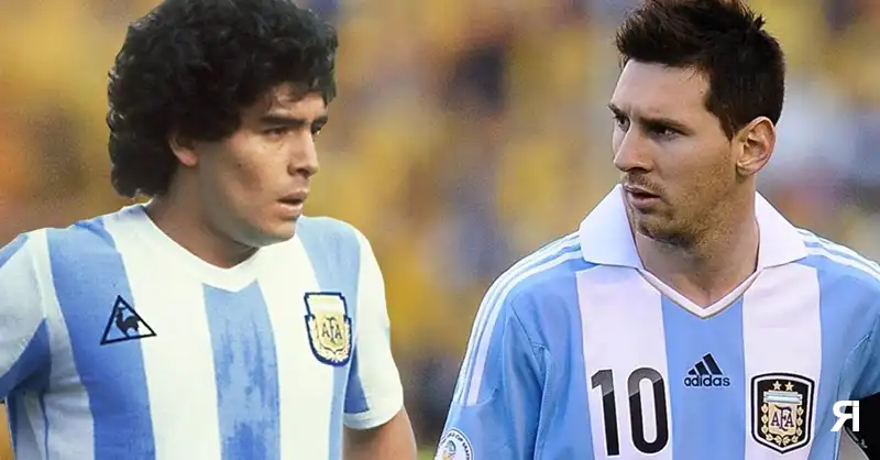 Photo of La FIFA juntó a Maradona y Messi en una jugada que hasta parece real