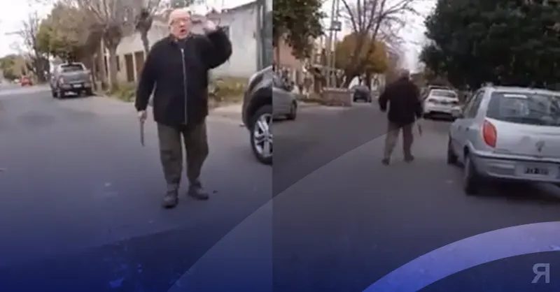 Photo of VIDEO: Fue a buscar su bicicleta y el bicicletero corrió con un machete