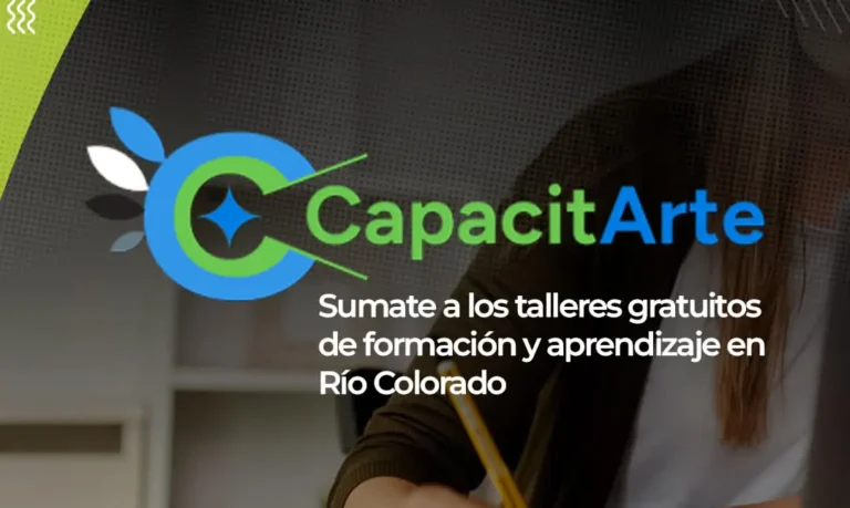 Capacitarte desbordó las expectativas en Río Colorado: más de 460 personas se inscribieron en los cursos de oficios