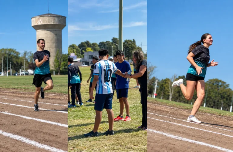 Atletismo: más de 70 jóvenes participaron de una jornada en Río Colorado